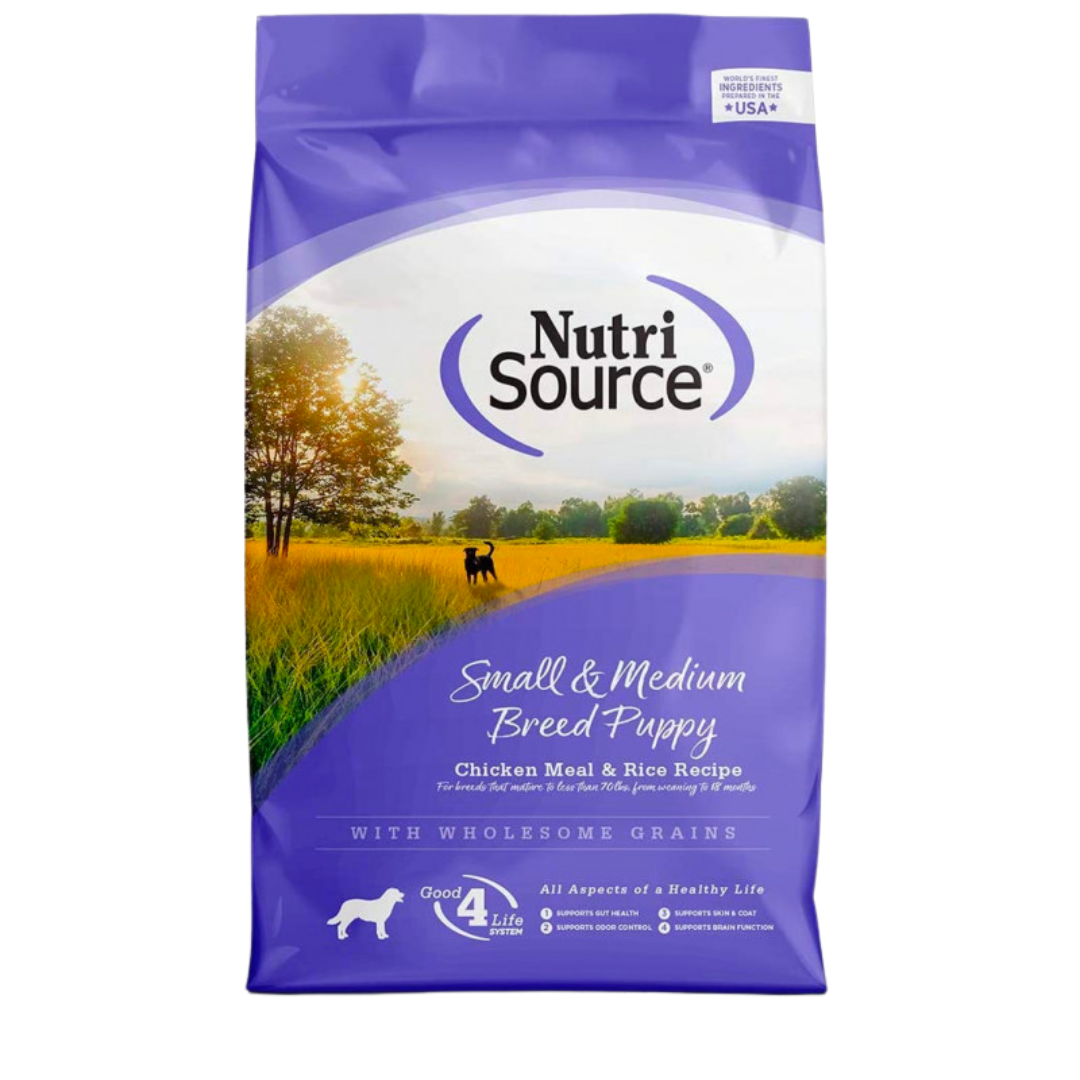 Nutrisource Puppy Small & Medium Breed 4 Lb
