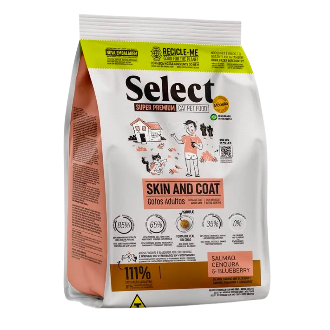 Select Gato Adulto Skin & Coat 7 Kg