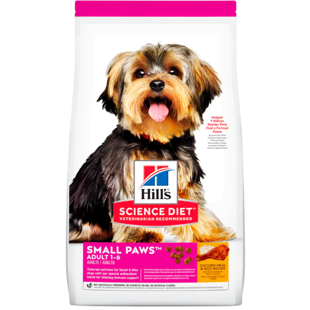 Hills Diet Adulto Small Paws 4.5 Lb
