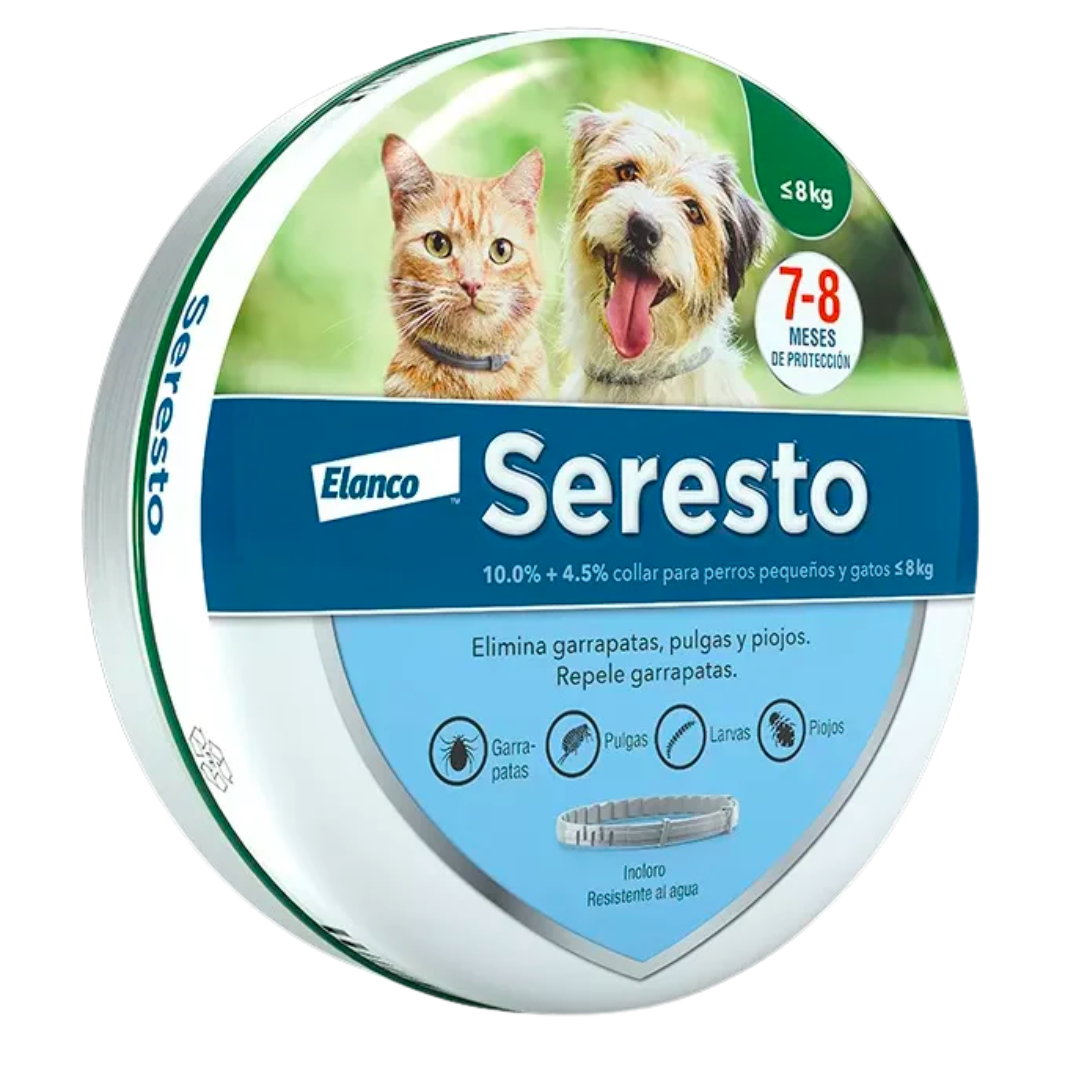 Collar Seresto Raza Pequena Y Gato