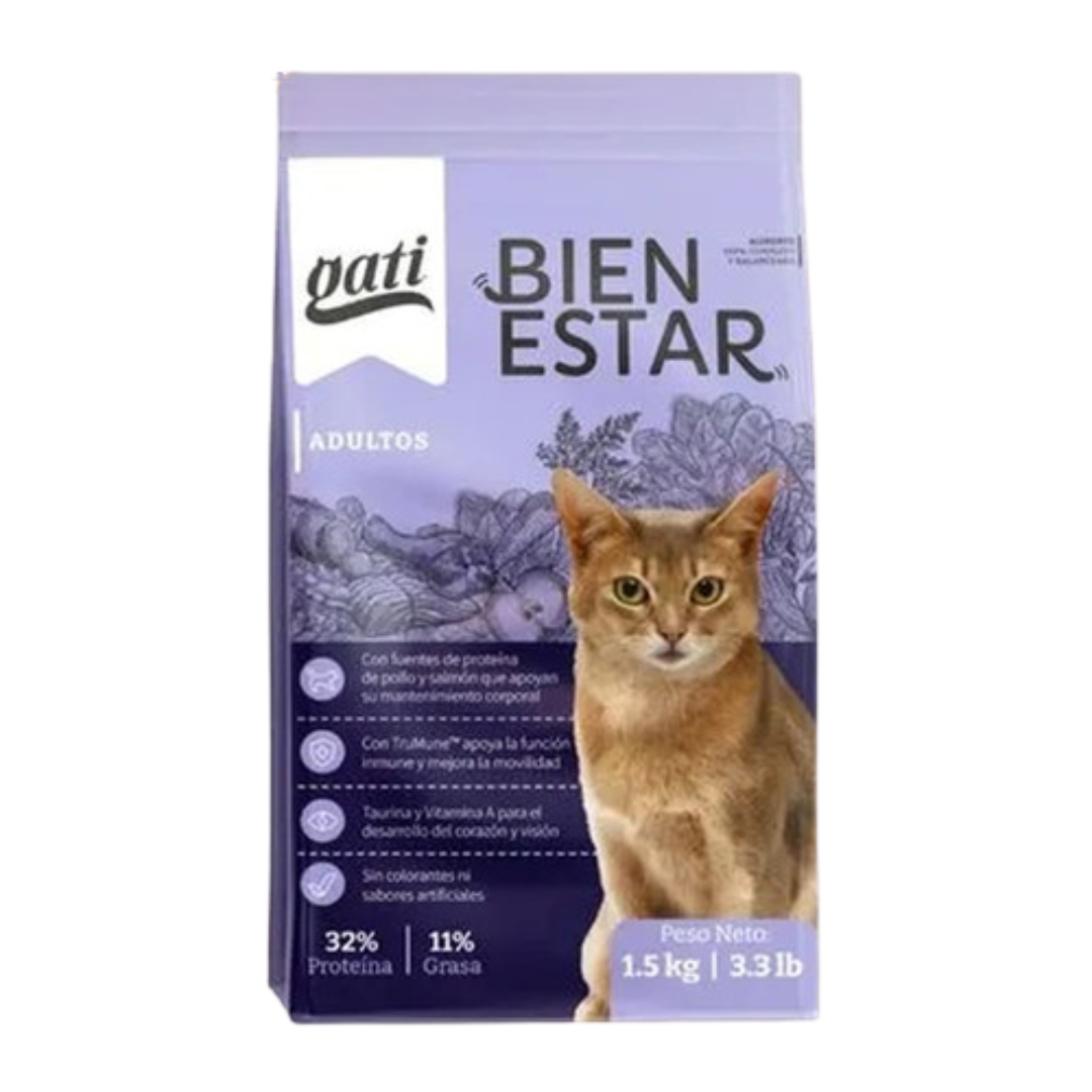 Gati Bienestar Gato Adulto 8 Kg