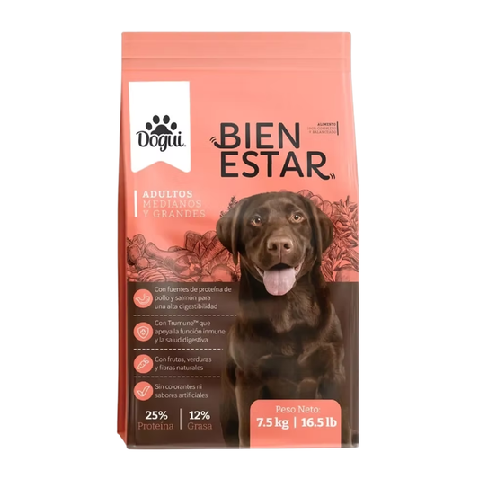 Dogui Bienestar Adulto Raza Mediana Y Grande 4 Kg