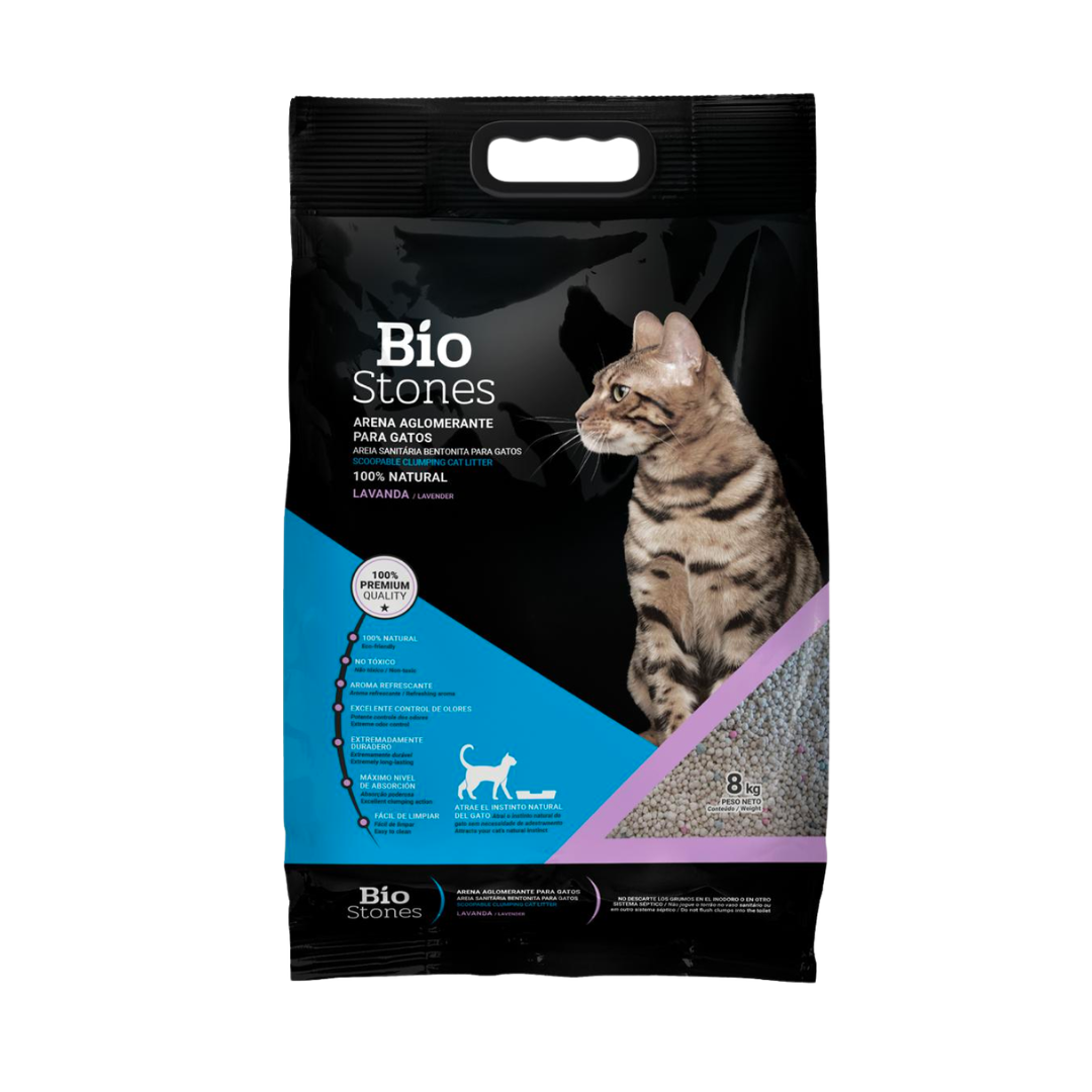 Arena Biostones Manzana Verde 8Kg