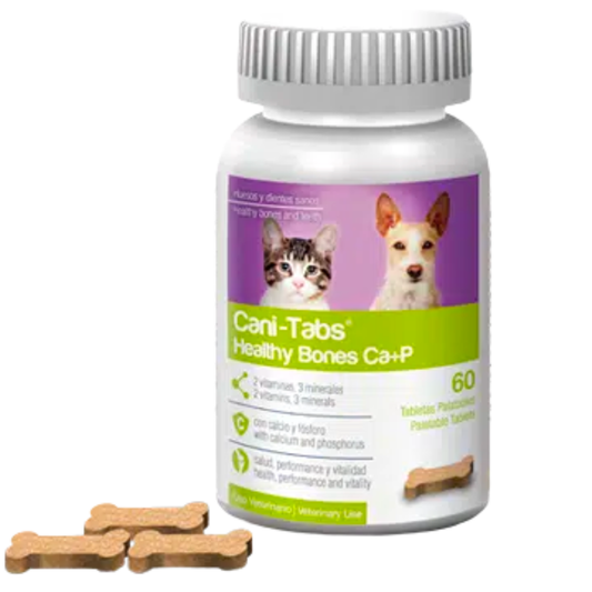 Cani Tabs Healthy Bone Cat & Dog 60 Tabs