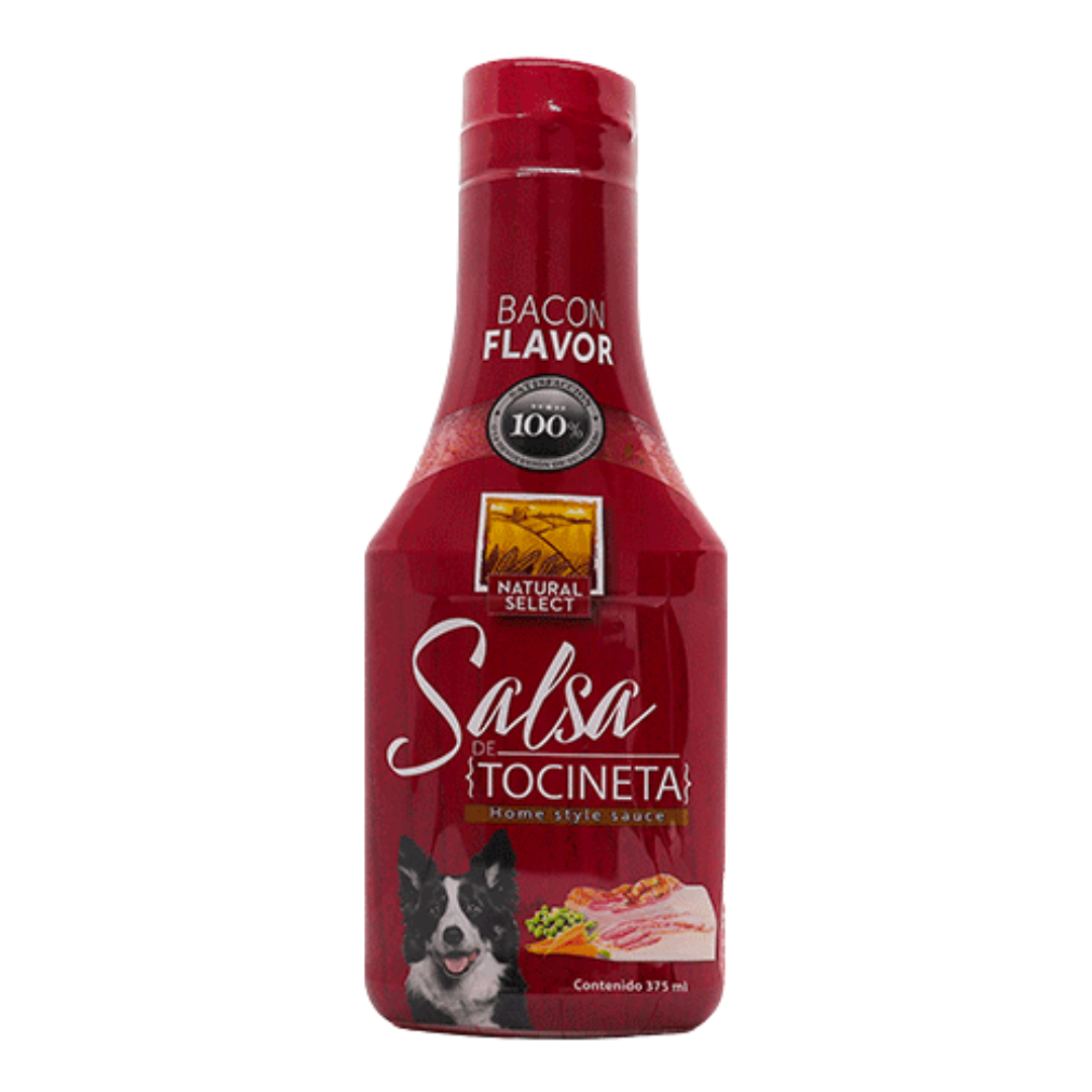 Natural Select Salsas Caseras Tocineta, Carne Y Pollo 375 Ml