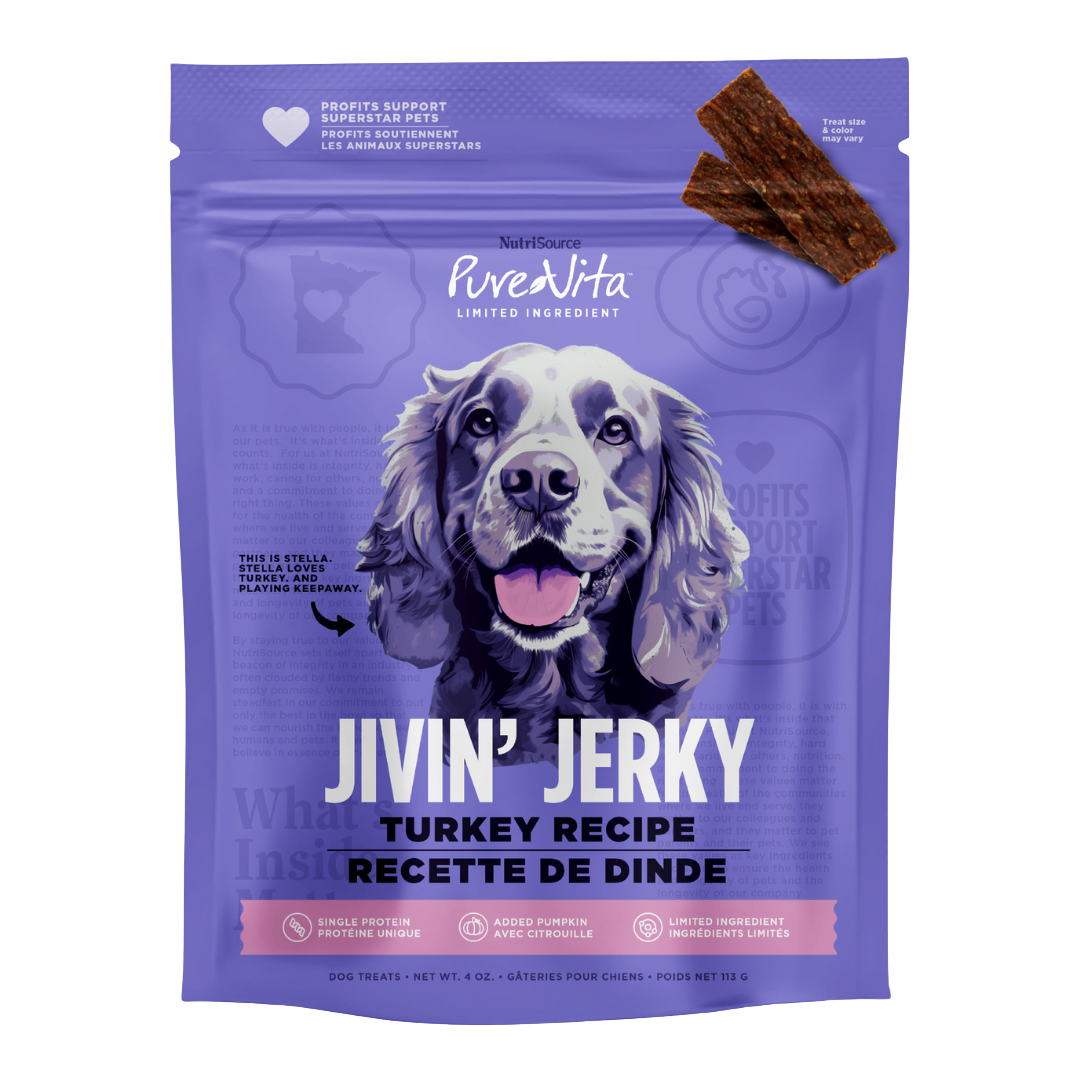 NUTRISOURCE TREATS JERKY TURKEY