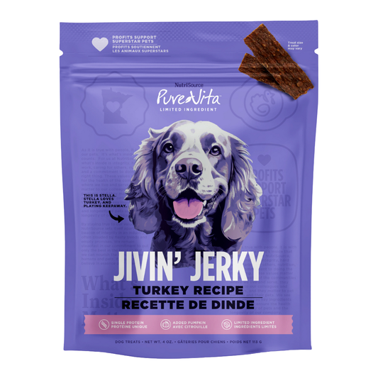 NUTRISOURCE TREATS JERKY TURKEY