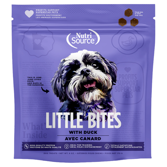 NUTRISOURCE TREATS LITTLE BITES SALMON