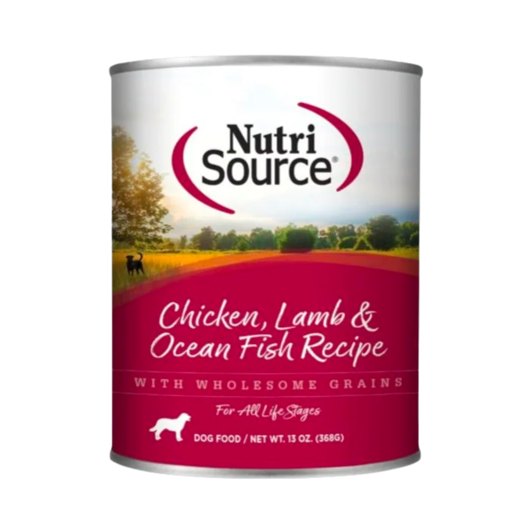 Nutrisource Lata Pollo, Cordero Y Pescado 13 Oz
