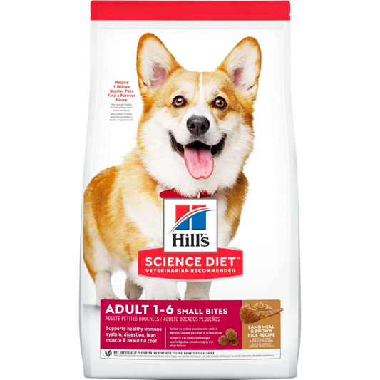 Hills Diet Adulto Small Bites Cordero 4.5 Lb